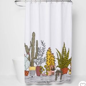 Succulent Shower Curtain